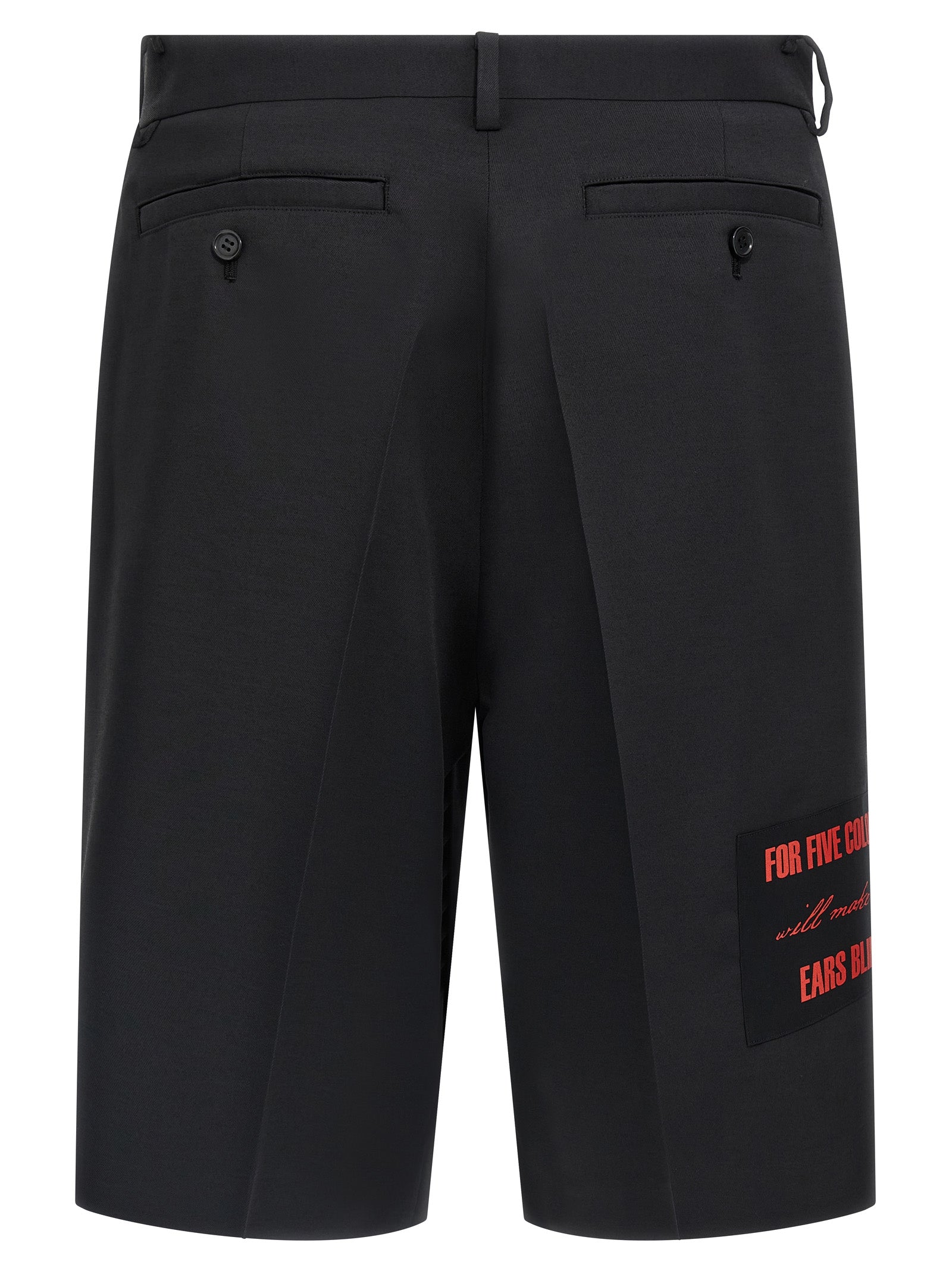Undercover Patch Bermuda Shorts — Short Trousers for Men