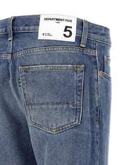 Department 5 Keith Jeans for Men — Blue Straight Fit