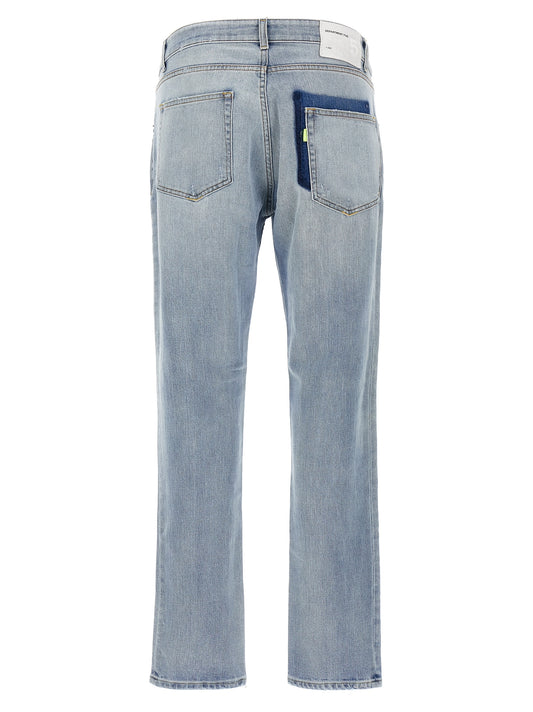 Department 5 Slim Skeith’ Jeans — Light Blue Denim