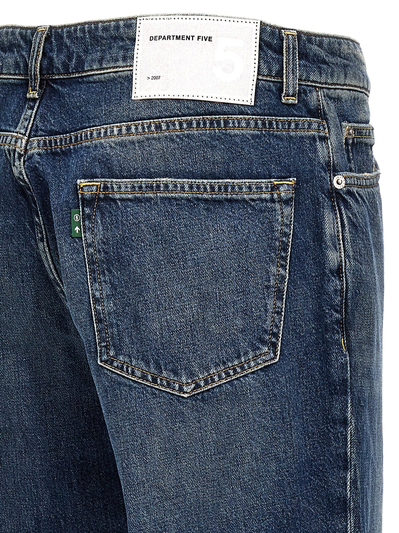 Department 5 Drake Jeans for Men — Blue Denim, Regular Fit