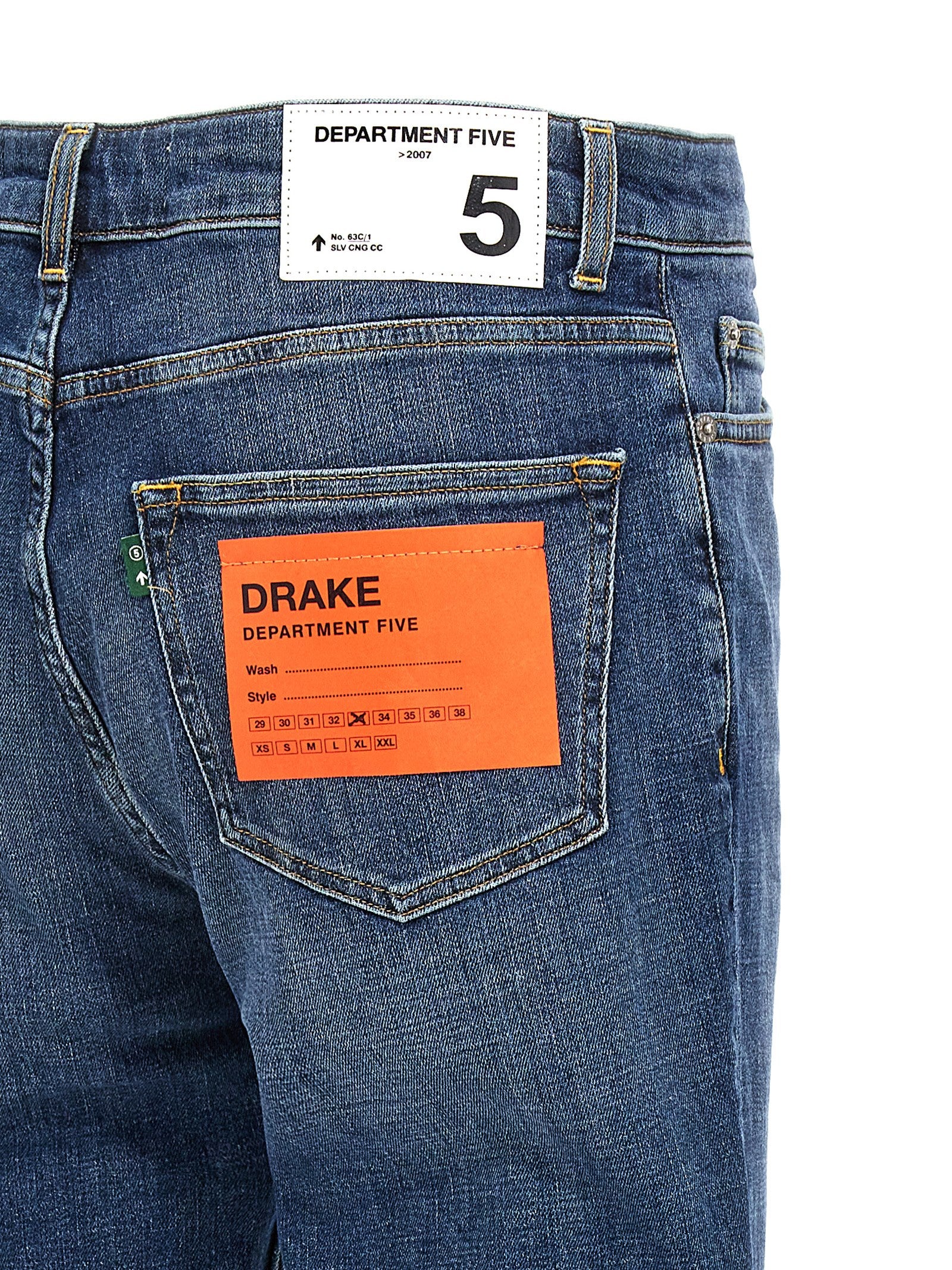 Department 5 Drake Jeans for Men - Blue Denim