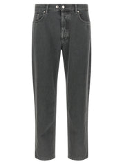 Department 5 Musso Jeans — Men's Gray Cropped Jeans