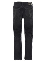 Department 5 Stone Jeans — Men's Black Cropped Fit