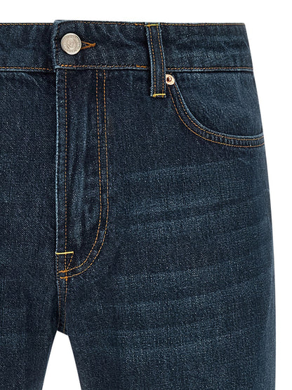 Department 5 Stones Jeans for Men — Slim Fit Blue Denim