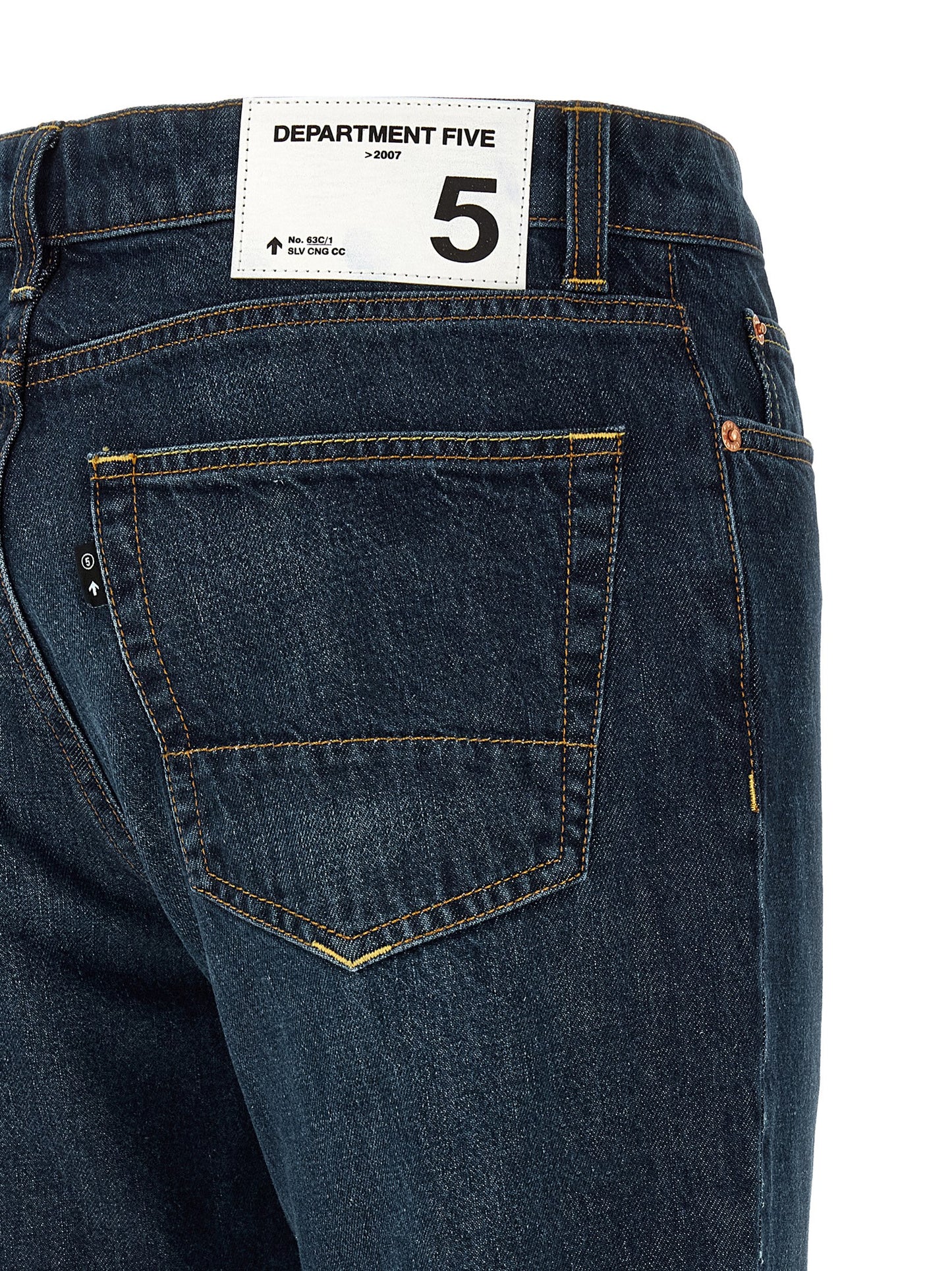 Department 5 Stones Jeans for Men — Slim Fit Blue Denim