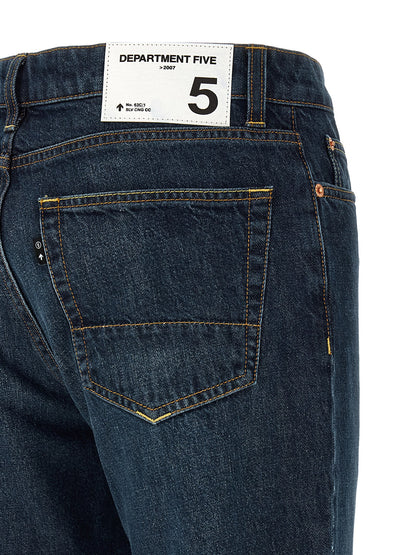 Department 5 Stones Jeans for Men — Slim Fit Blue Denim