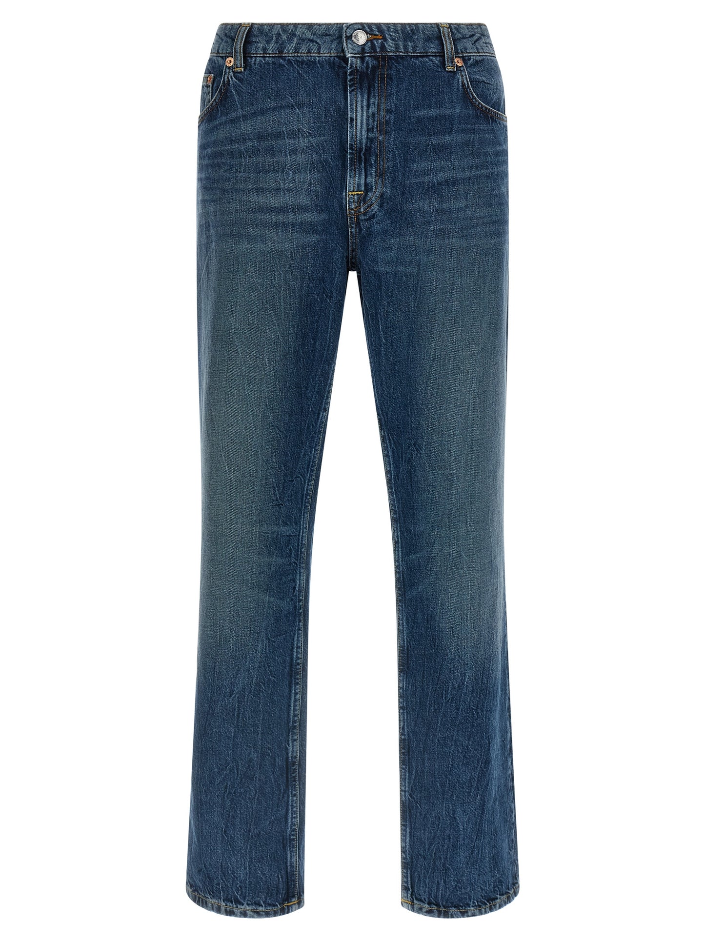 Department 5 Stones Jeans for Men — Blue Straight Fit