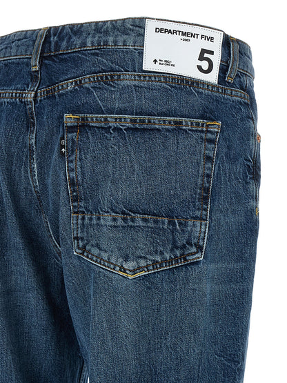 Department 5 Stones Jeans for Men — Blue Straight Fit