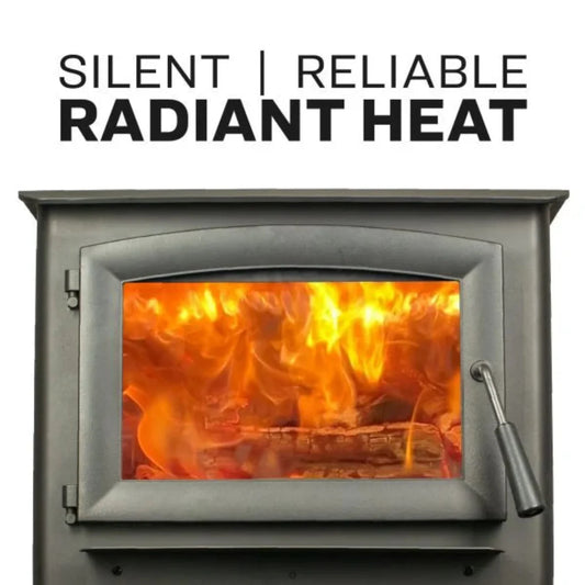 US Stove 2,000 Sq. Ft. Pedestal Wood Stove - SKU_1769009027750_987