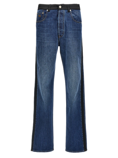 Wales Bonner Echo Denim Jeans — High-Waist Blue Jeans