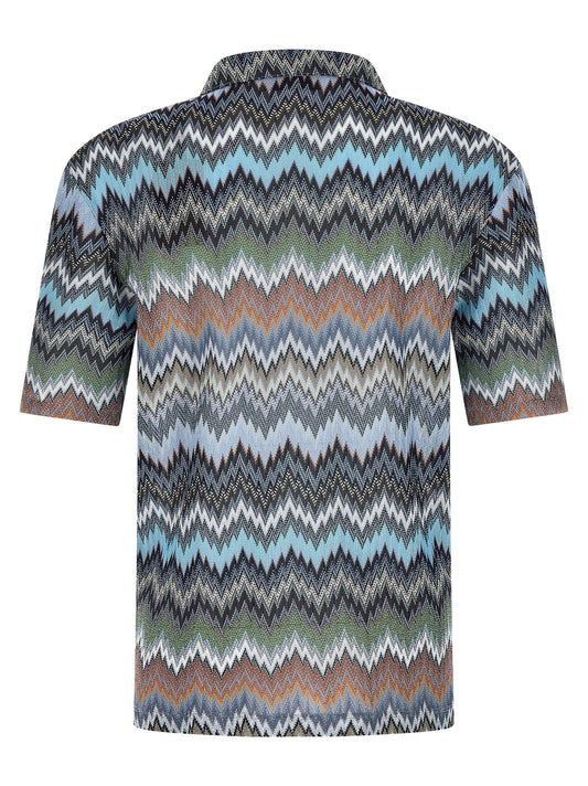Missoni Chevron Snake Shirt for Men - New Arrival