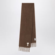 Ami Paris Foulard Ami de Coeur Noisette