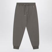 Ami Paris Pantalón jogging gris Ami De Coeur de algodón orgánico