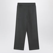 Ami Paris Anthracite grey Ami De Coeur jogging trousers in brushed cotton
