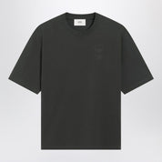 Ami Paris Anthracite grey Ami De Coeur T-shirt