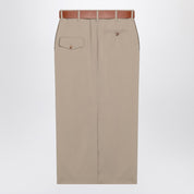 Moschino Jupe beige virgin wool skirt