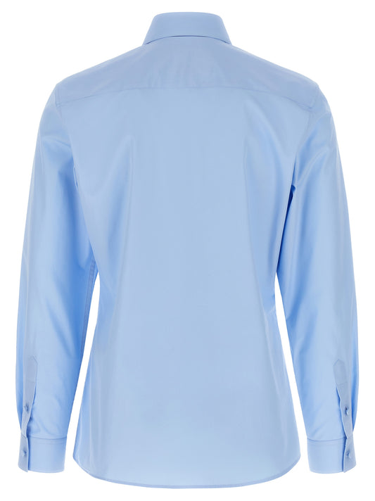 Valentino Garavani Light Blue Cotton Shirt — Slim Fit