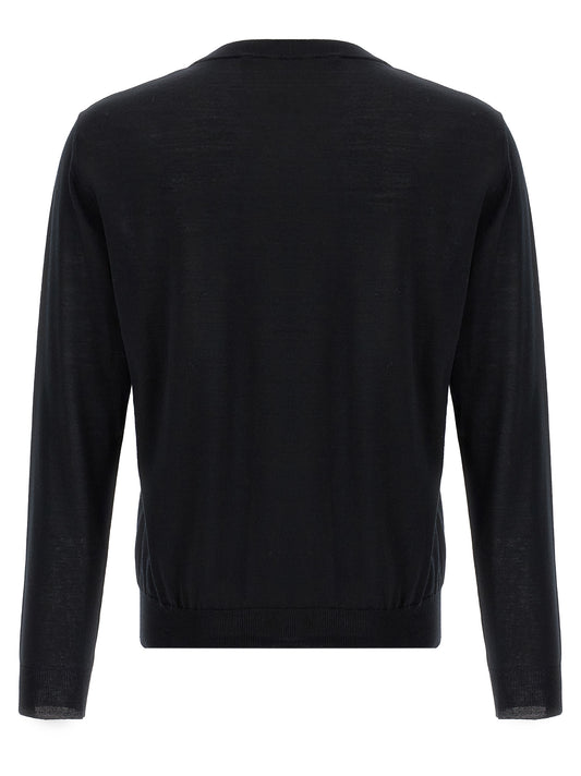 Valentino Garavani Logo Embroidery Sweater — Knitwear