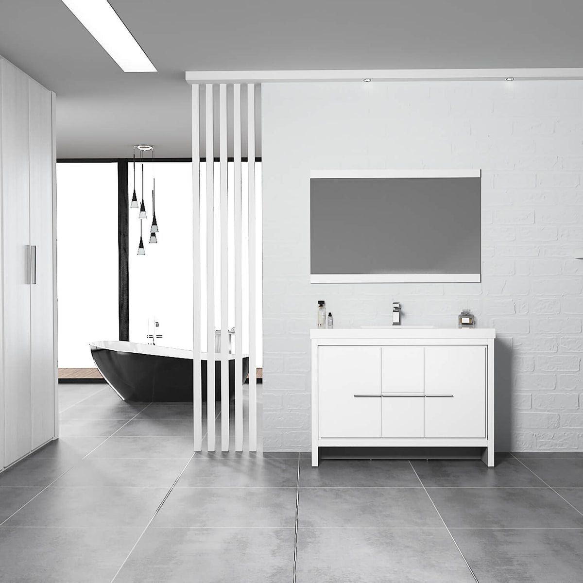 Blossom Milan 48 Inch Bathroom Vanity - V8014 48 01