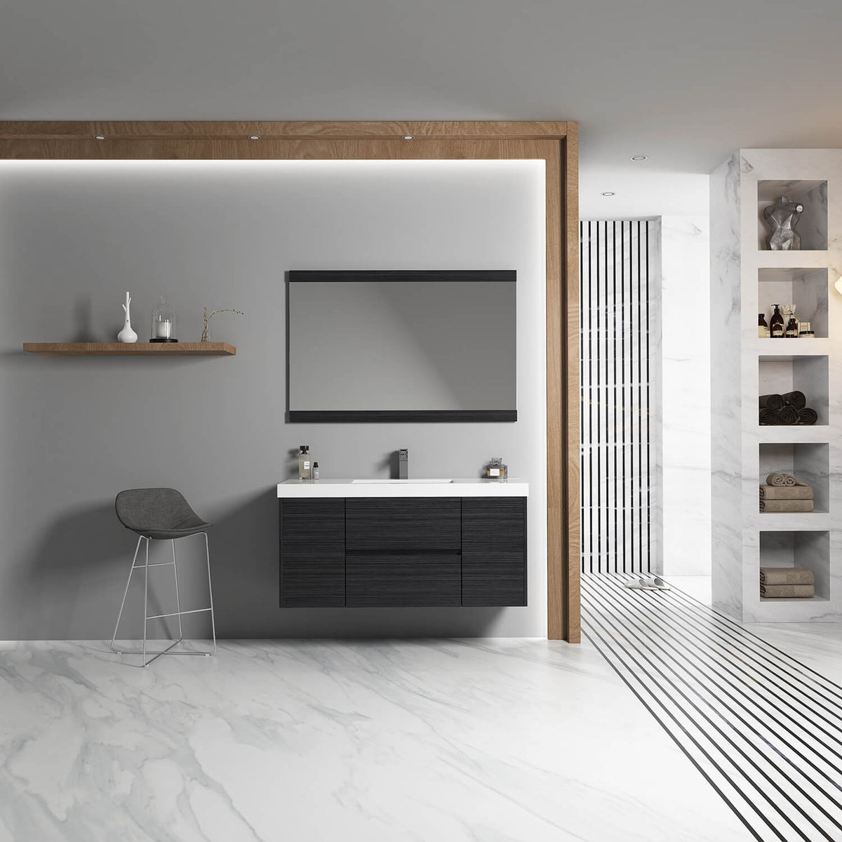 Blossom Valencia 48 Inch Bathroom Single Vanity - V8016 48 01S