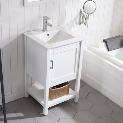 Blossom Lucca 20 Inch Bathroom Vanity - V8017 20 01 - Backyard Provider