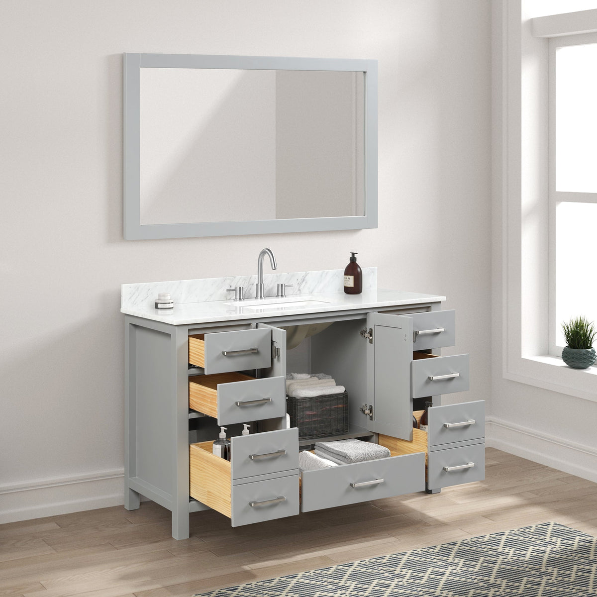 Blossom Geneva 48″ Bathroom Vanity - V8026 48 01