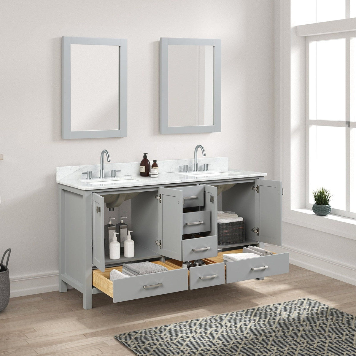 Blossom Geneva 60″ Bathroom Vanity - V8026 60 01