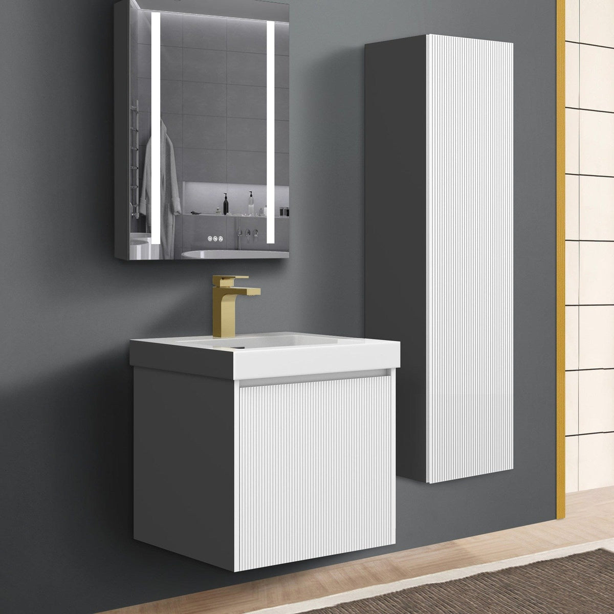 Blossom Positano 20″ Bathroom Vanity - V8028 20 01