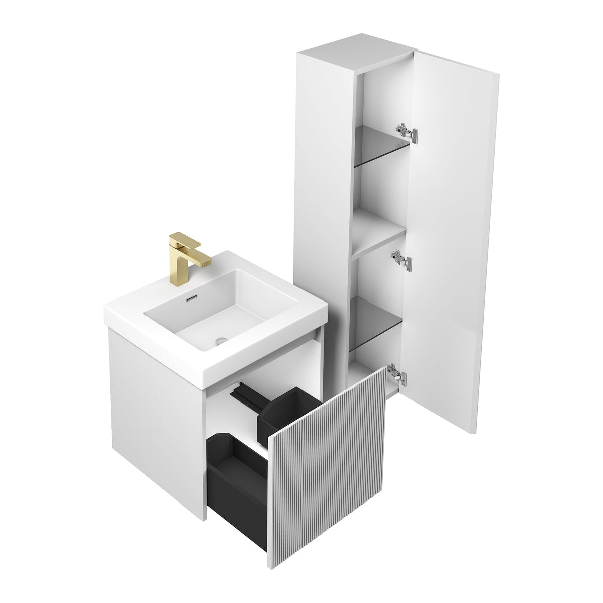 Blossom Positano 20″ Bathroom Vanity - V8028 20 01