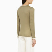 Vince Green double-layer T-shirt in lyocell