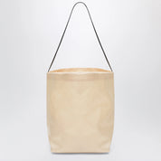 VALESQUE Bucket tote bag in pearl nylon