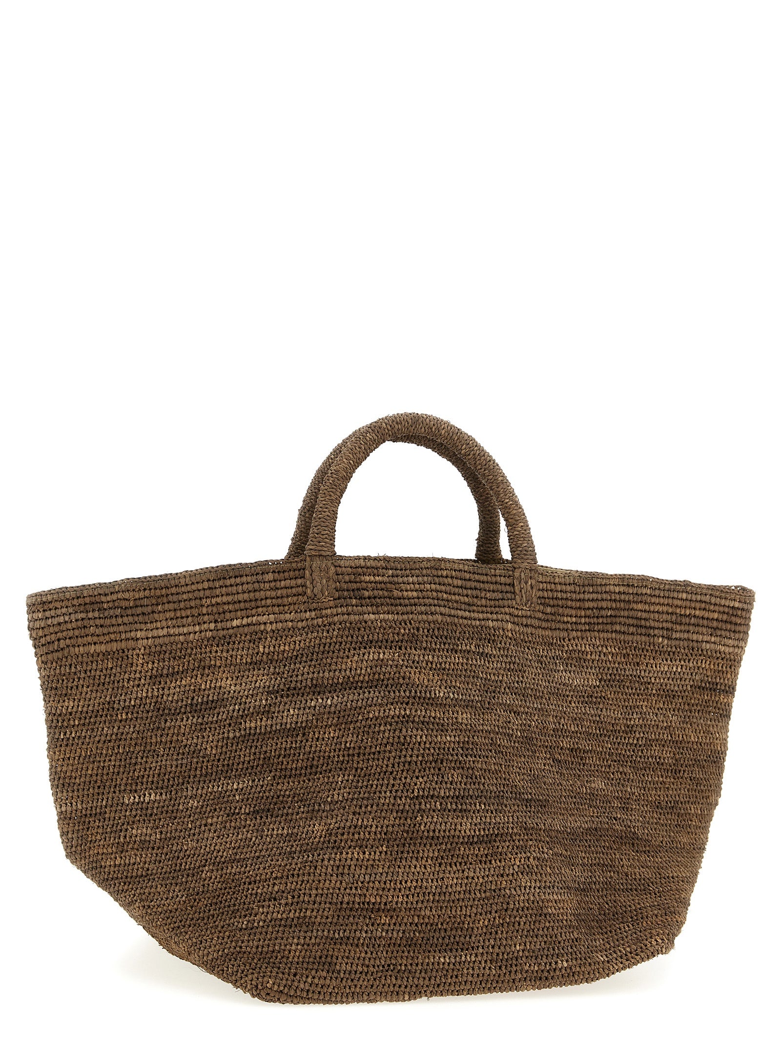 Ibeliv Vanilla Shopper Bag — Handcrafted Raffia Tote