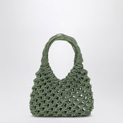 Hibourama Vannifique Small Crystal Handbag — Green