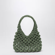 Hibourama Vannifique Small Crystal Handbag — Green