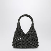 Hibourama Black Vannifique Small bag with crystals