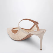 Aquazzura Voile Mule 75 powder pink