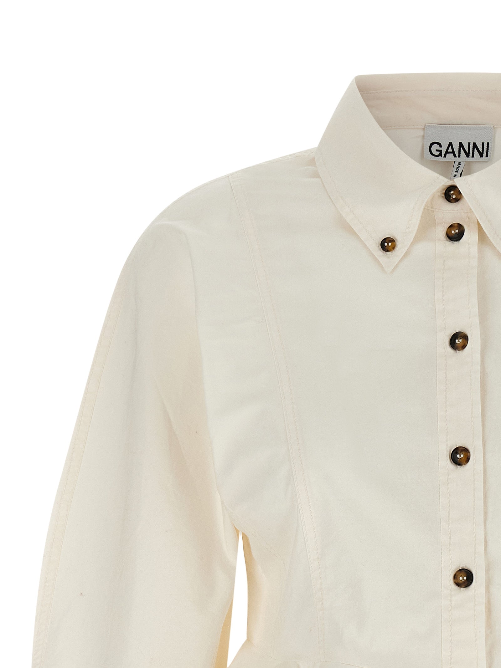 Ganni Peplum Shirt