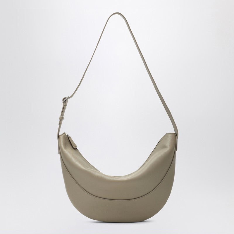Sac Jouve en cuir beige The Row