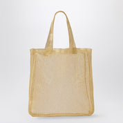 The Row Mini Tote Bag Imogen en laiton plaqué or