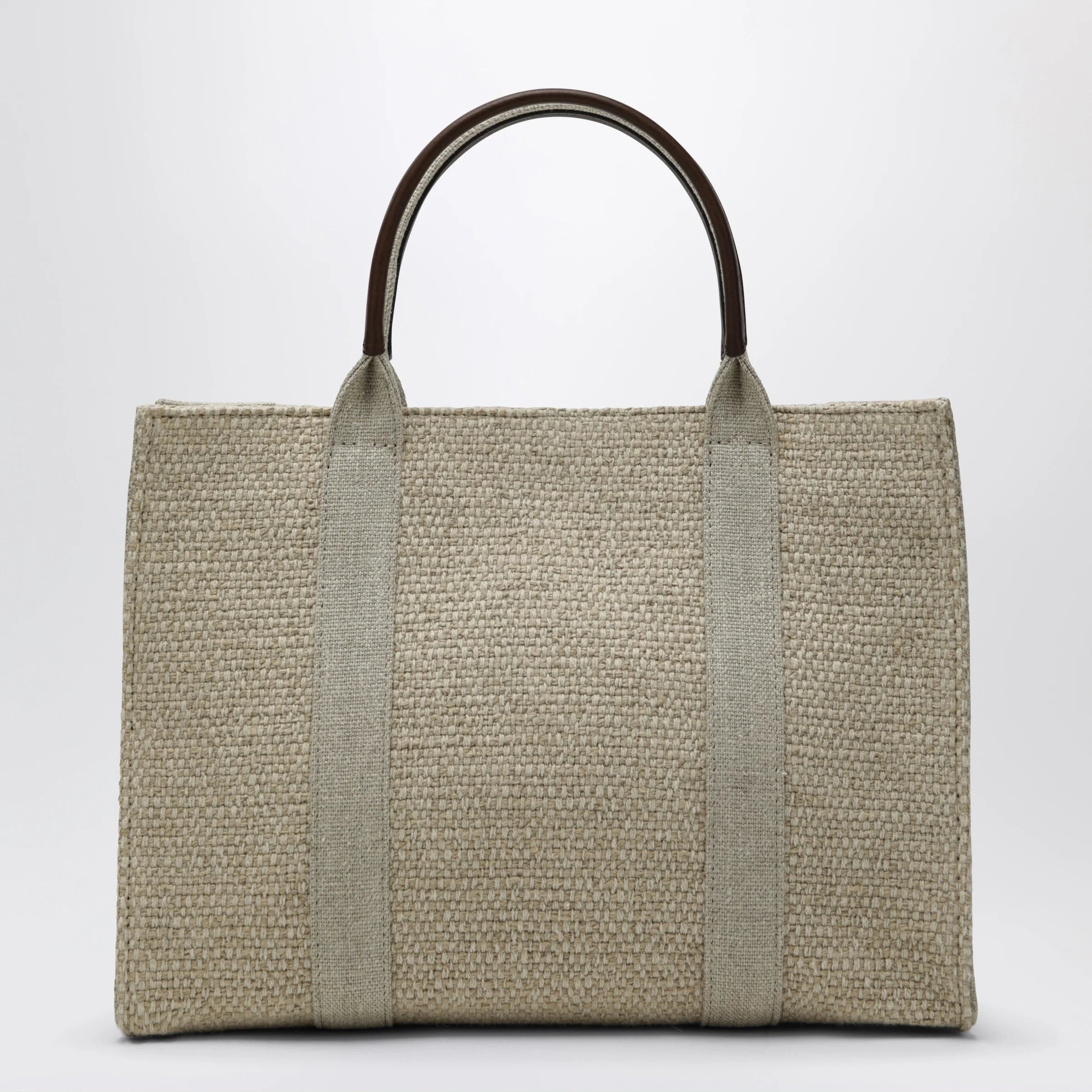 The Row Georgia Natural Beige Tote Shopper Bag