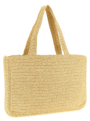 Valentino Garavani Vivasuperstar Big Shopper Bag — Beige