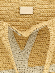 Valentino Garavani Vivasuperstar Big Shopper Bag — Beige