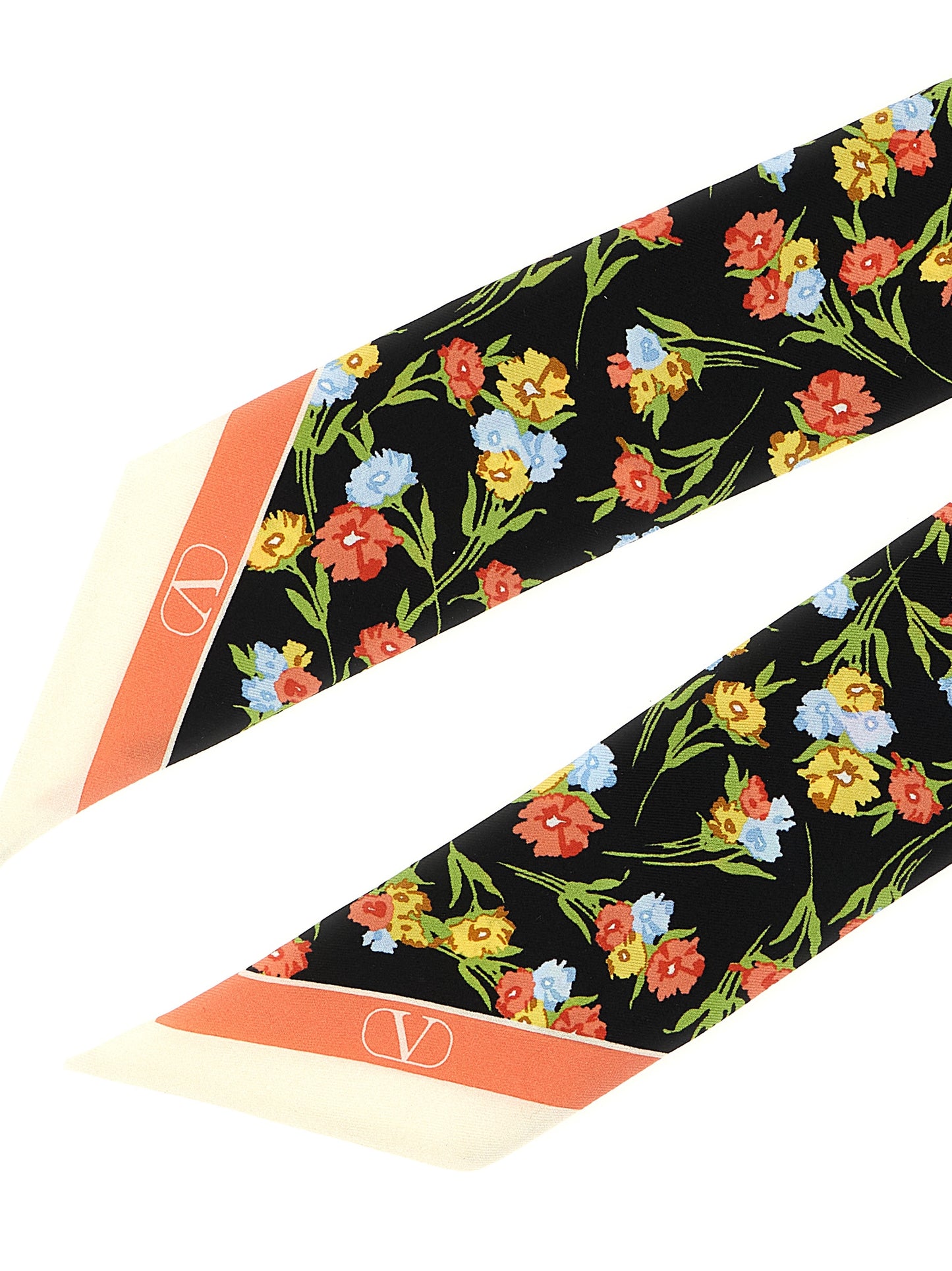 Valentino Garavani Silk Bandeau Scarf - Après L'hiver (6x120cm)