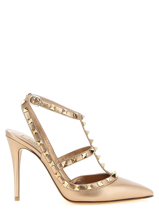 Valentino Garavani Rockstud Pumps — Pink Stiletto 10cm