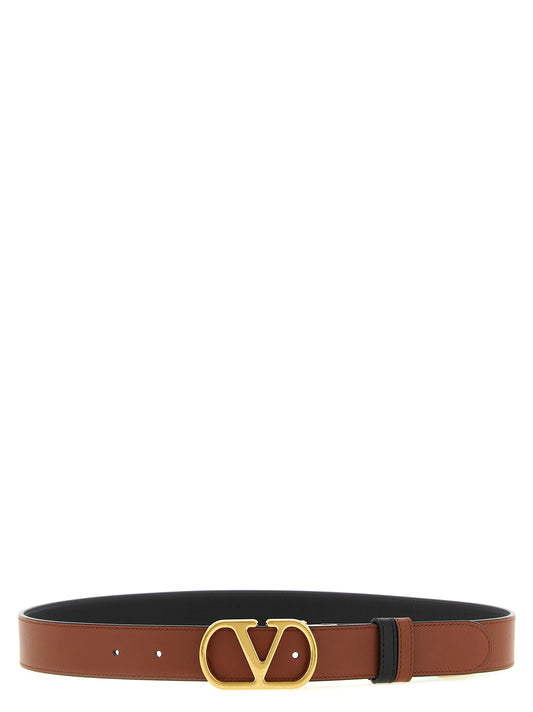 Valentino Garavani Reversible VLogo Belt — Women's Belts