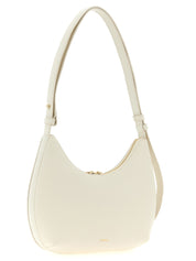 Furla Goccia Small Shoulder Bag — White Leather