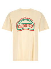 Willy Chavarria Chorizo Easy Tee T-Shirt — Beige Topwear