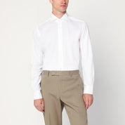 XACUS White Travel cotton shirt