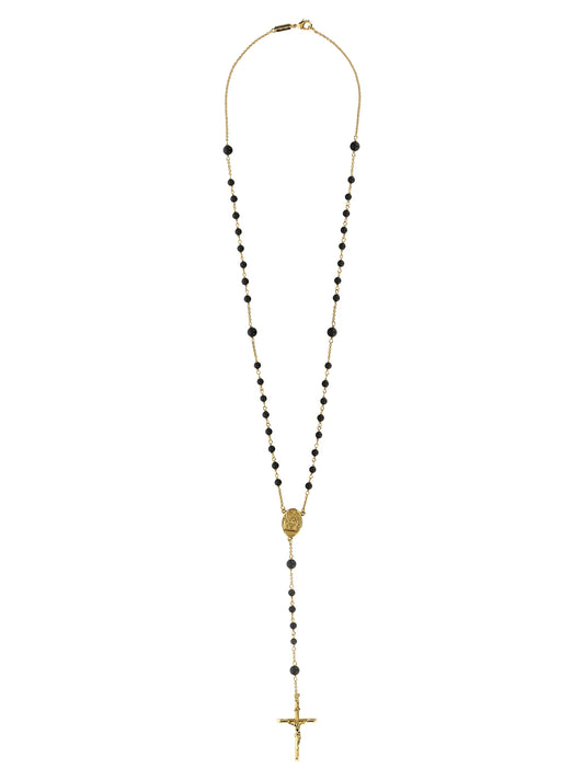 Dolce & Gabbana Rosary Necklace — Gold Jewellery