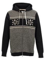 Junya Watanabe Jacquard Insert Hoodie